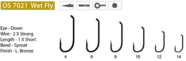 Heavyweight Wet Fly Hooks - 7021