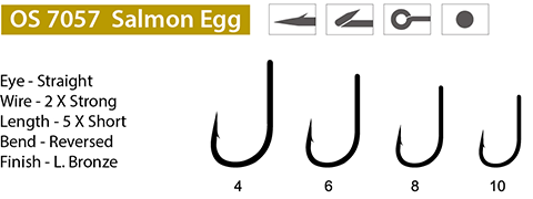 Blob Fly Hooks #6 - 7057
