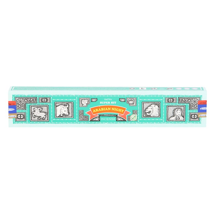 12 Packs of Superhit Arabian Night Incense Sticks by Satya