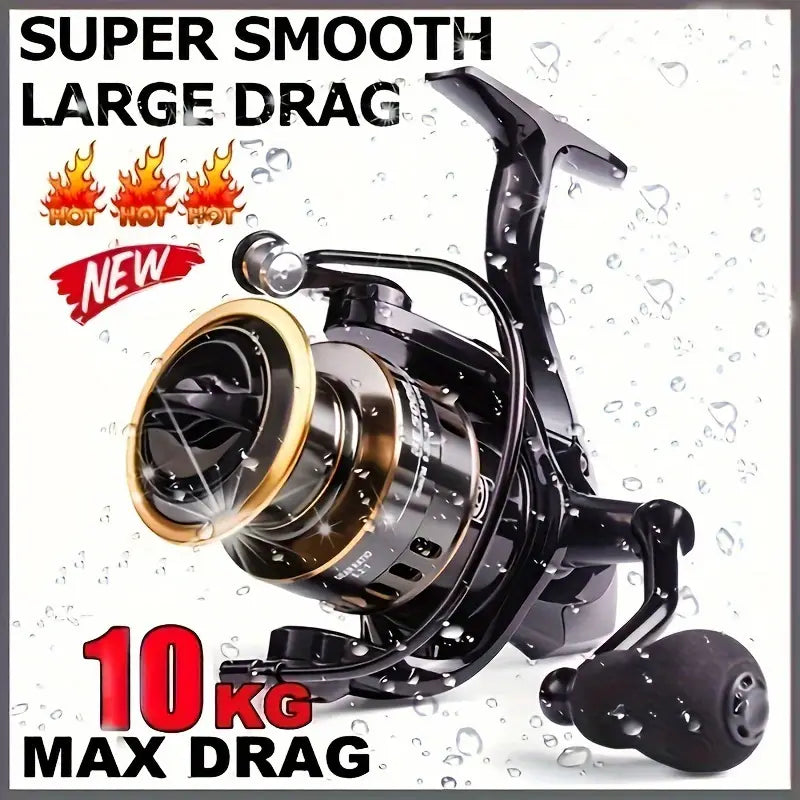 5000 Spinning Reel Black