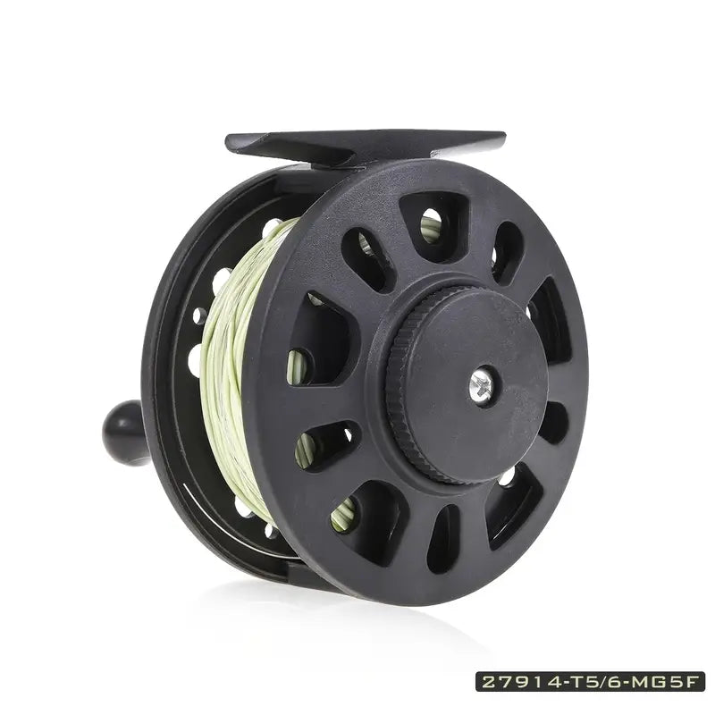 Fly Fishing Reel Preloaded - 5/6 with line, backing & leader