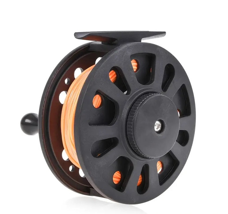 Fly Fishing Reel Preloaded - 7/8 with line, backing & leader