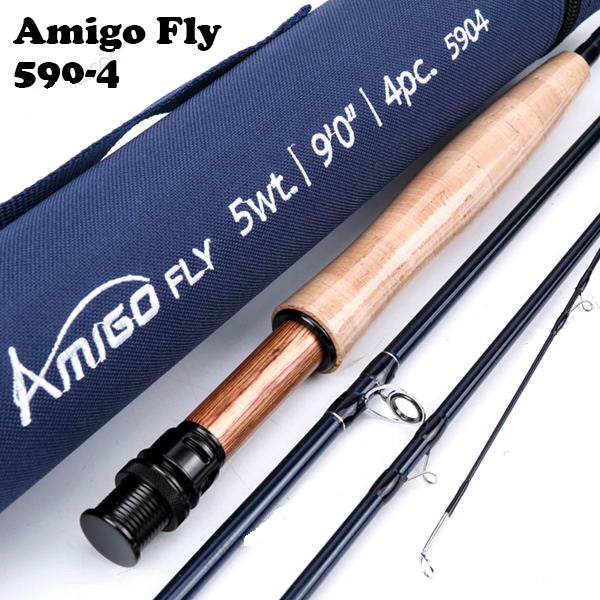 Fly Rod Amigo Series 4 piece SK Carbon