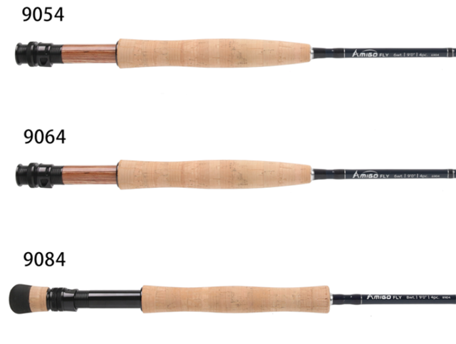 Fly Rod Amigo Series 4 piece SK Carbon