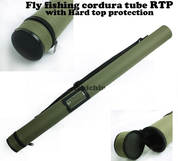 Cordura Fly Rod Tube with hard Top protection RTP